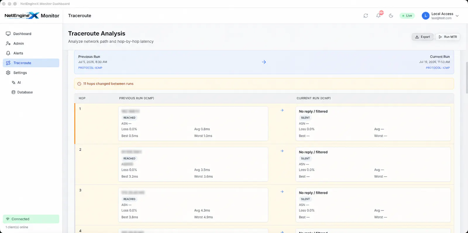 NetengineX IP monitor screenshot 7