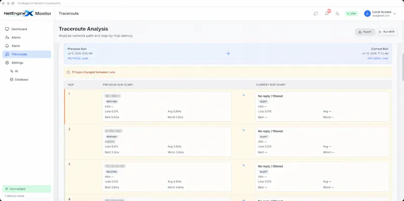 NetengineX IP monitor screenshot 7