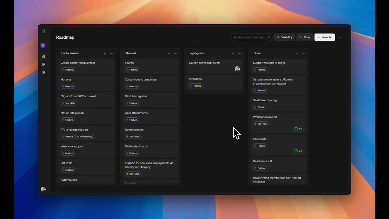 Kan.bn: Open Source Project Management for Teams