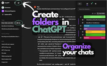 ChatGPT Easy Folders gallery image