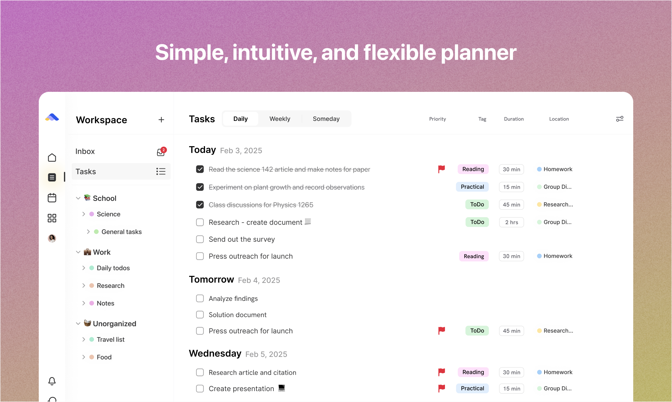 Média ByDesign – Design Your Best Life - Productivity + Learning + Auto-Scheduling 3