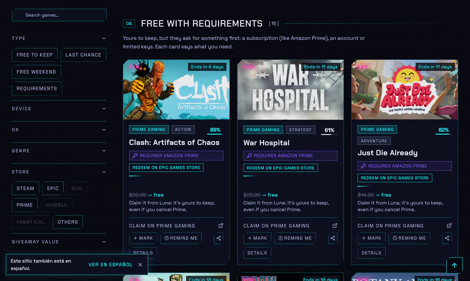 Botín Gratis screenshot 3