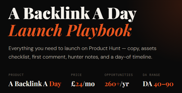 A Backlink A Day gallery image