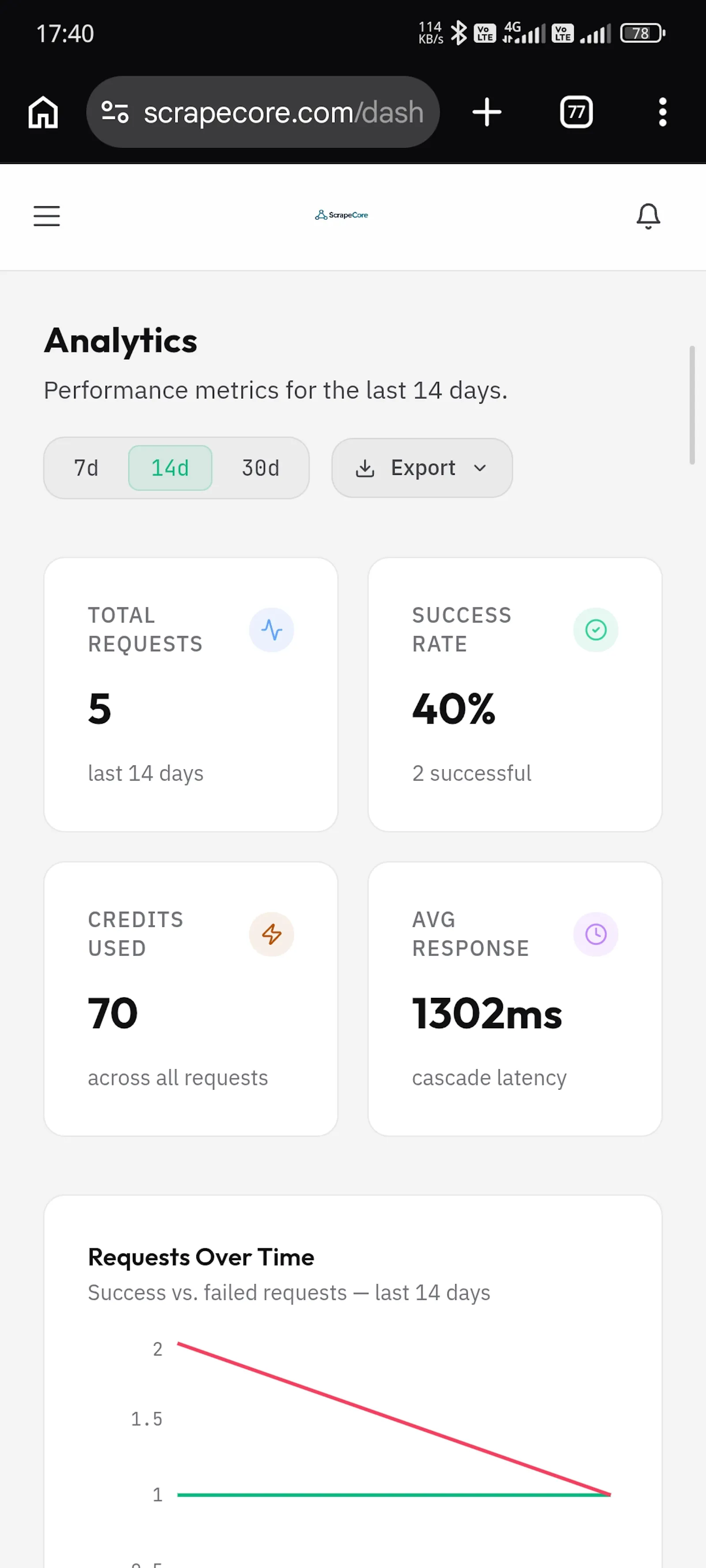 ScrapeCore screenshot 3