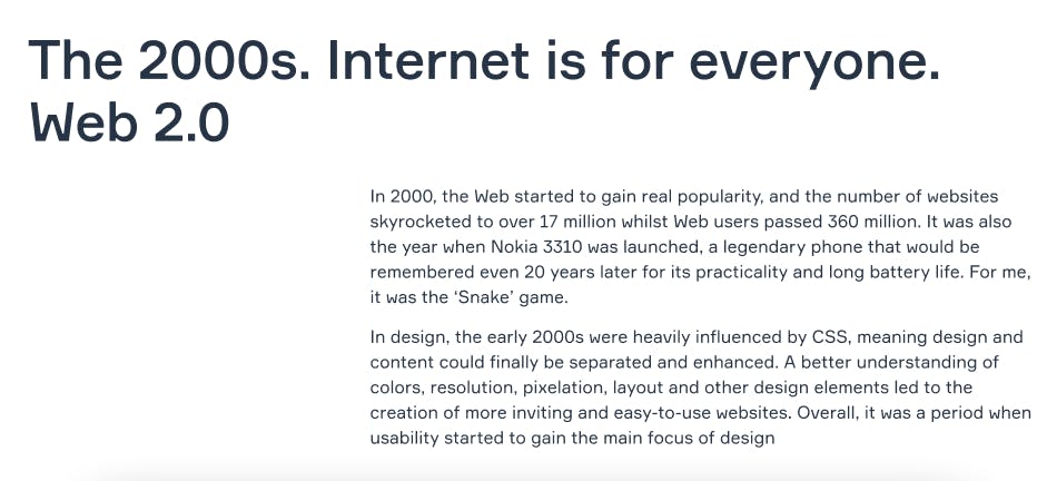 A part from the 2nd chapter of ‘Design Landscape | A Complete Guide to Design Jobs in 202X’. Yes, I really did like the snake game A LOT. But who didn’t?