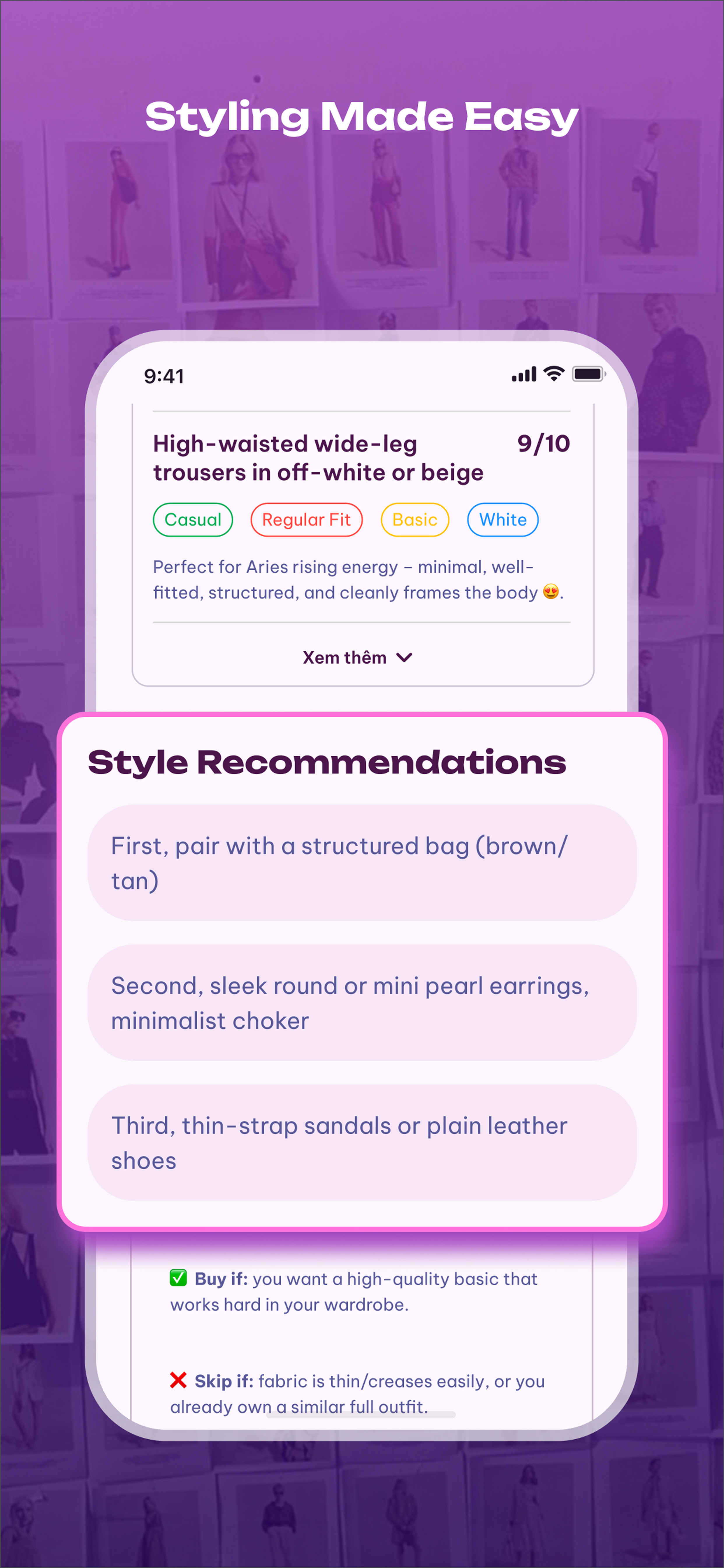 Fashion Scan: AI Oufit Rating gallery image