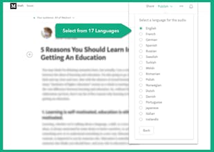 Play for Medium writers gallery image