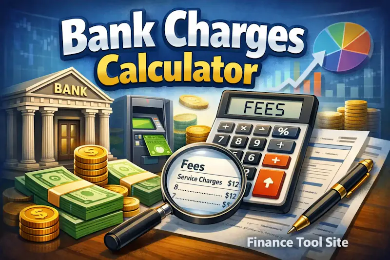 Free Bank Charges Calculator screenshot 1