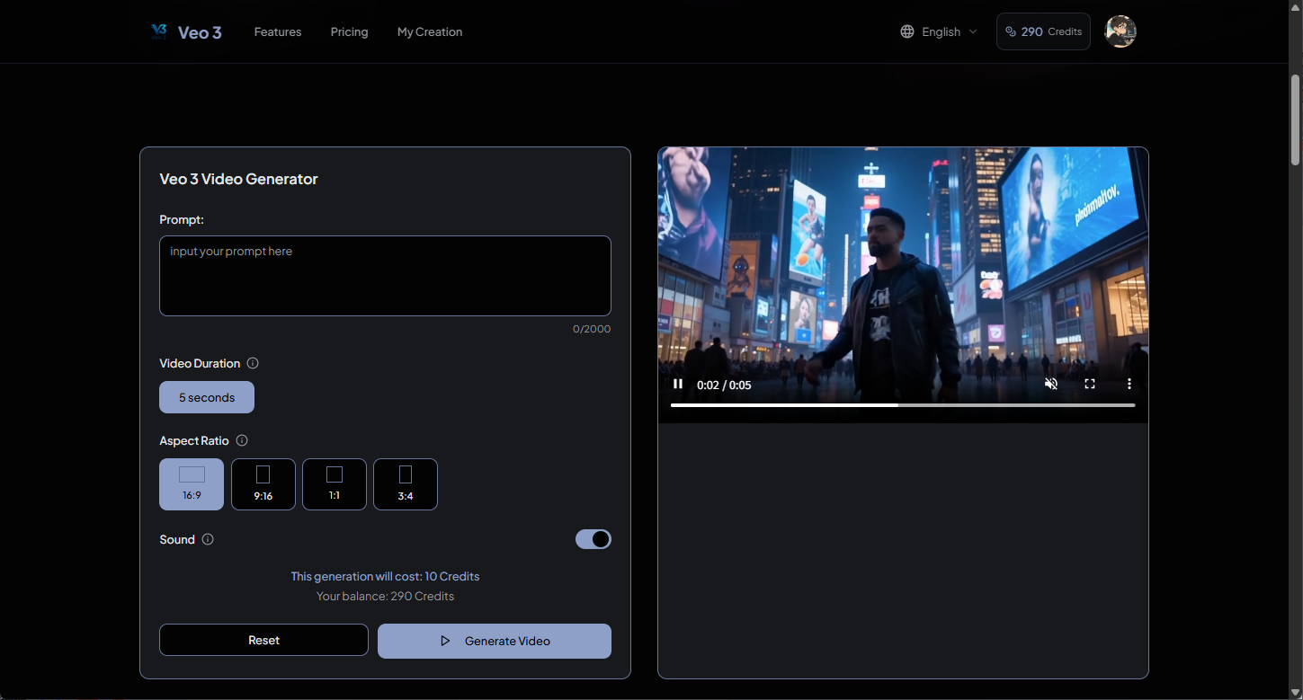 Veo 3 AI gallery image