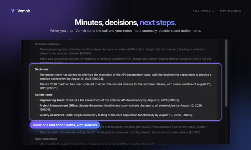 Vemoir screenshot 5