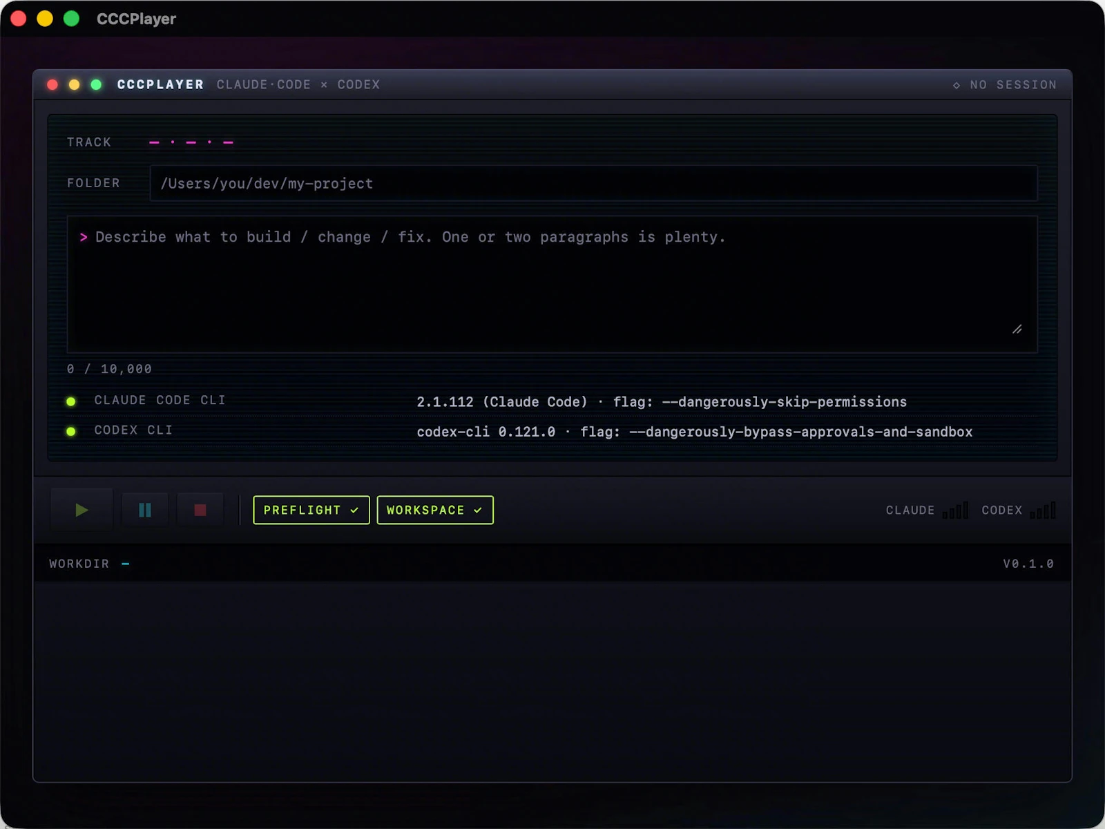 CCCPlayer screenshot 1