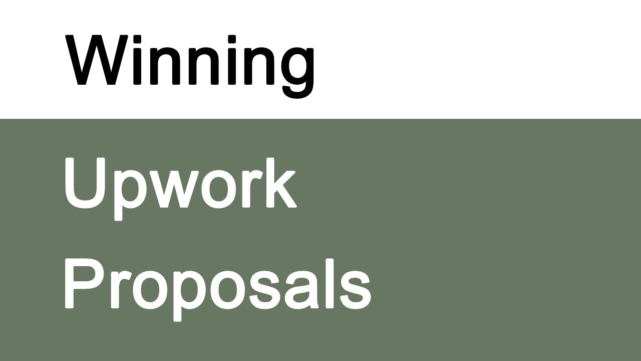 Winning Upwork Proposals media 1