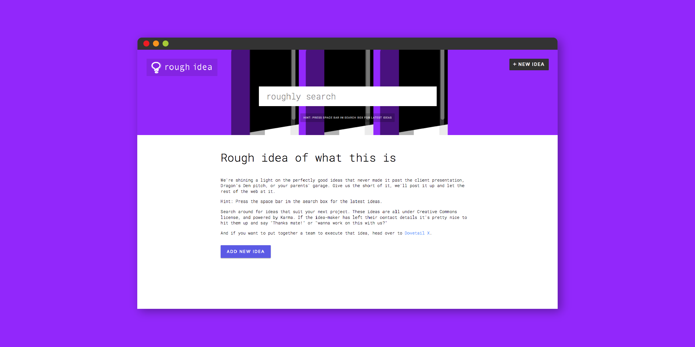 Rough Idea gallery image