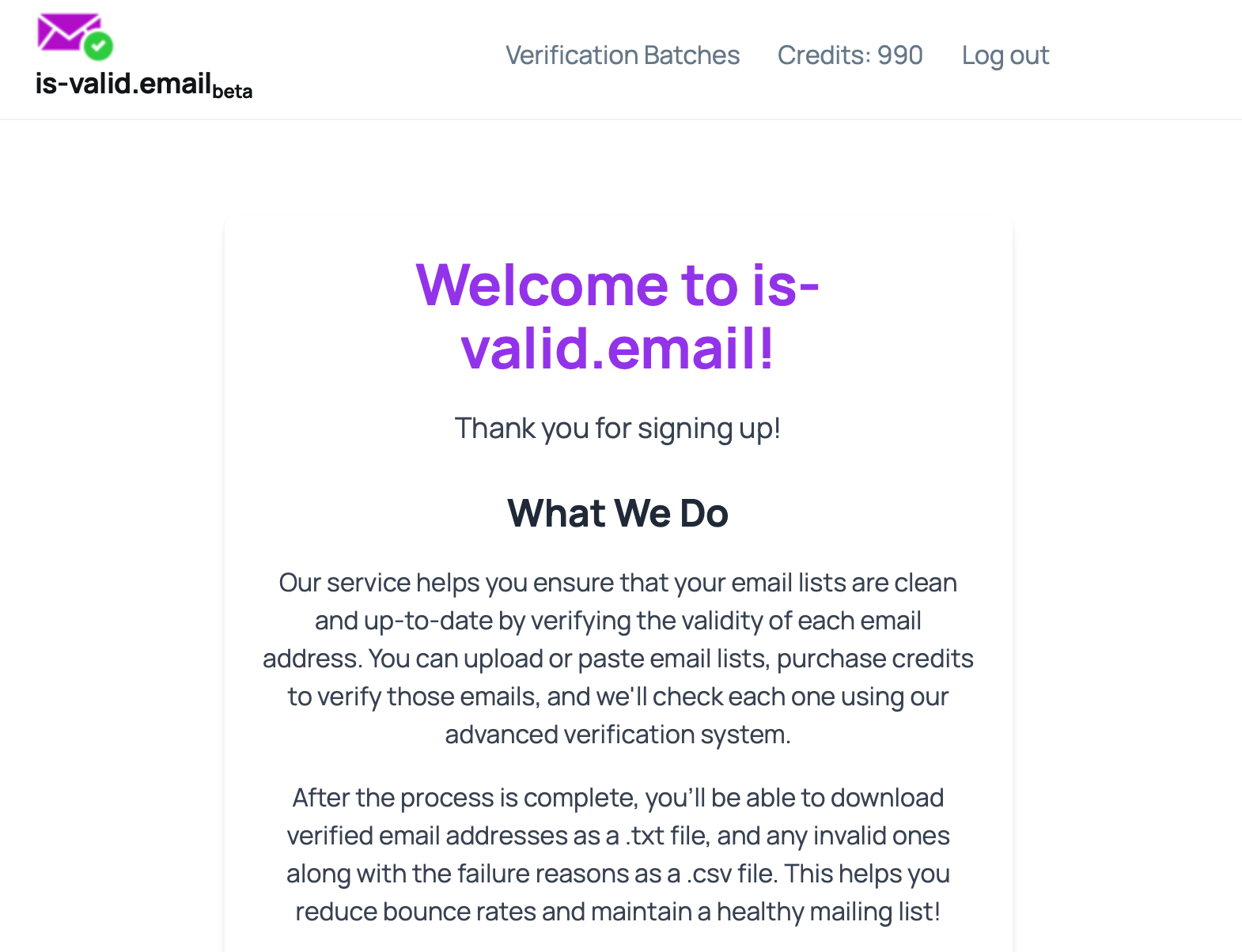 is-valid.email - IS -VALID.EMAIL - Profesyonel E -posta Doğrulama Hizmeti medya 4