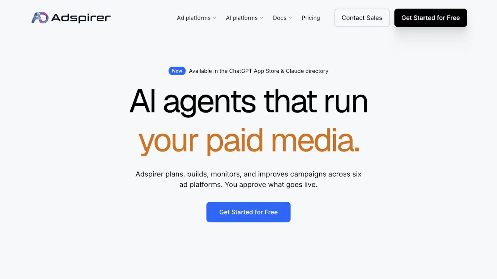Adspirer screenshot 2
