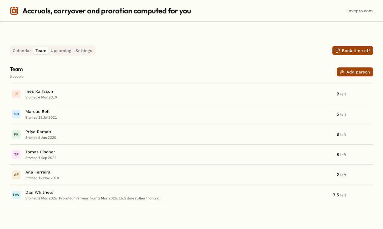 ILovePTO screenshot 2