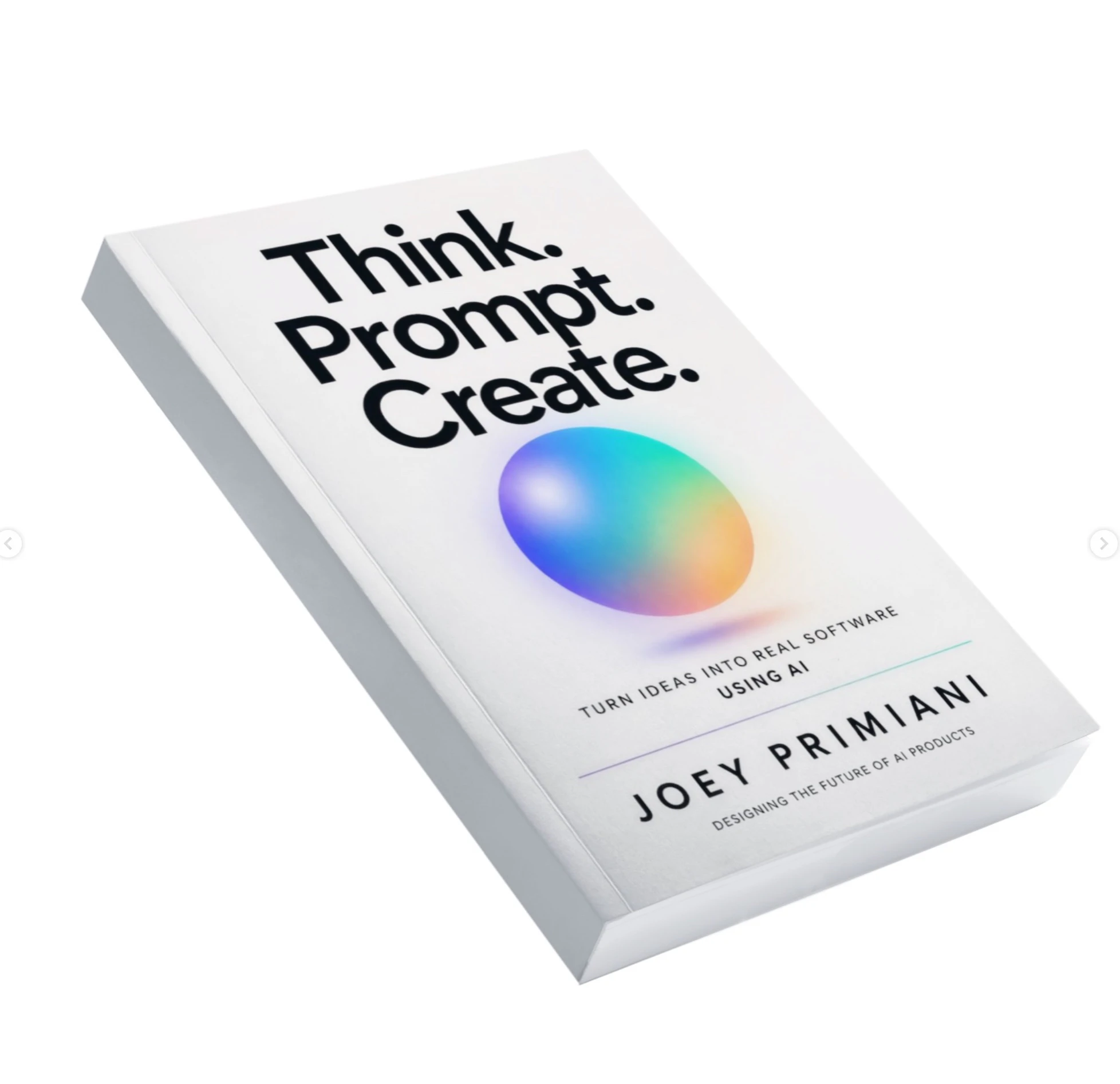 Think. Prompt. Create screenshot 2