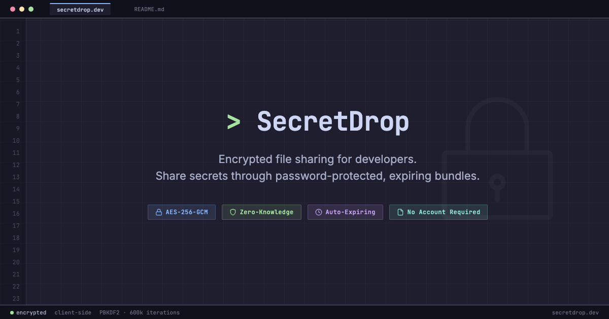 SecretDrop gallery image