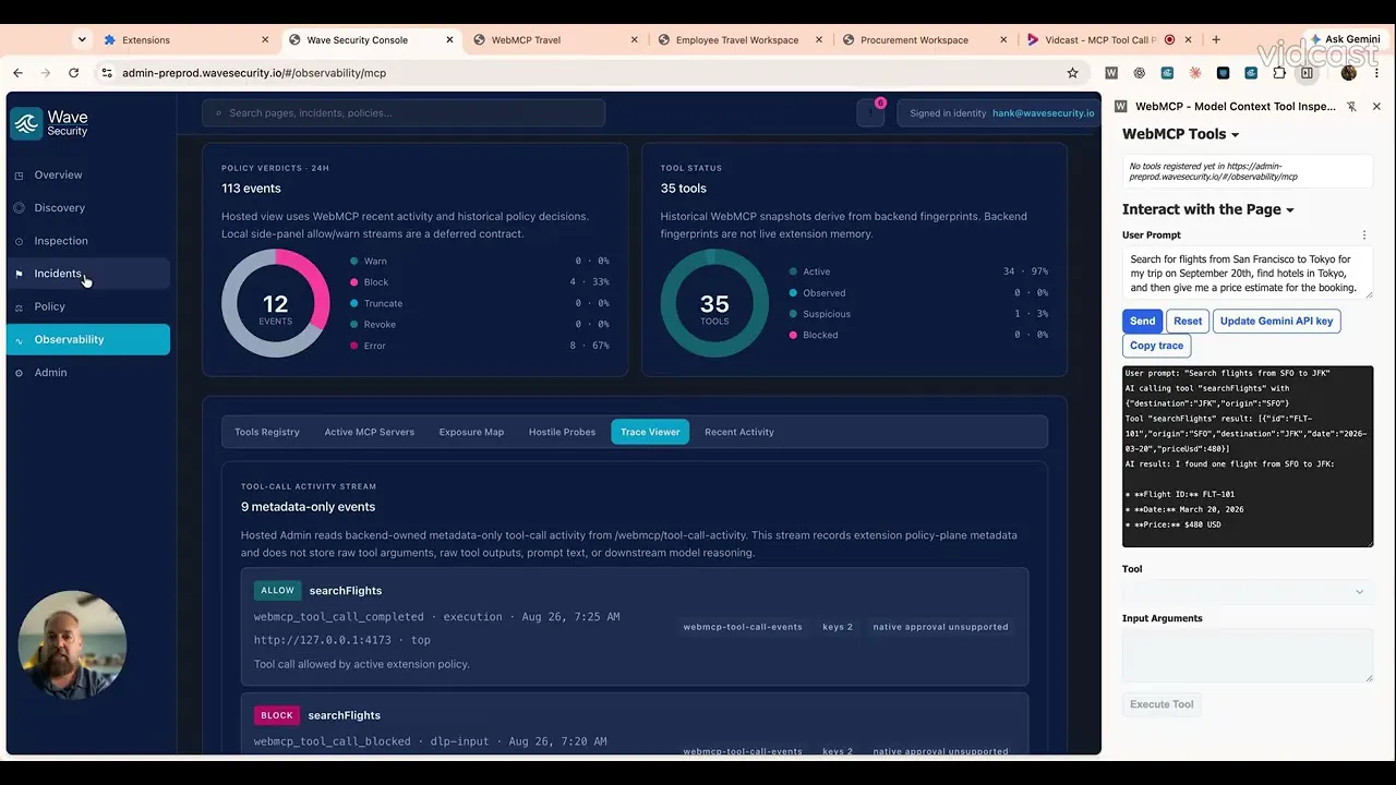 Wave Security Browser MCP Protection gallery image