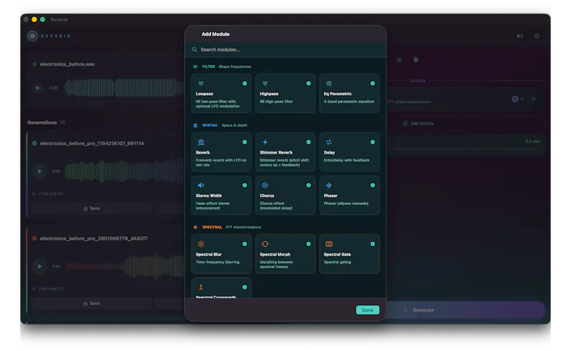 Reverie screenshot 3