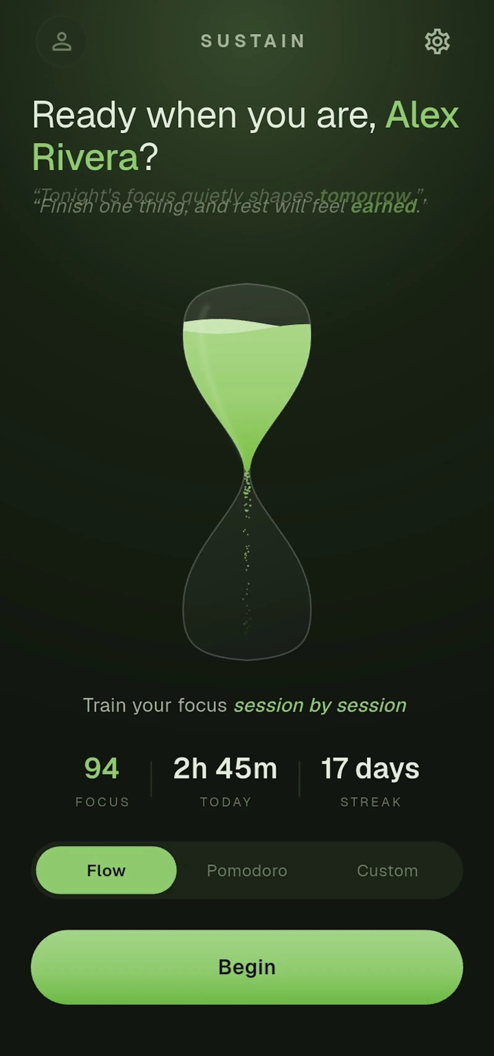 Sustain: Focus & Study Timer screenshot 7