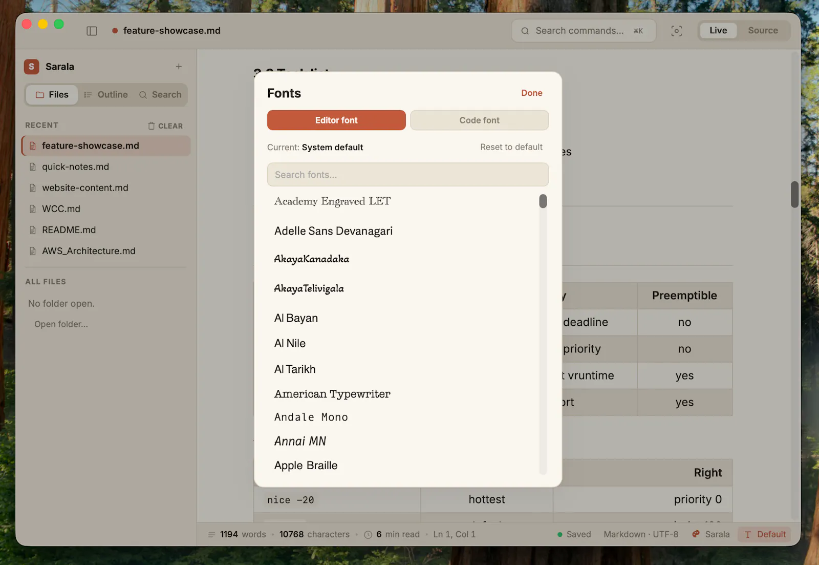 Sarala screenshot 5
