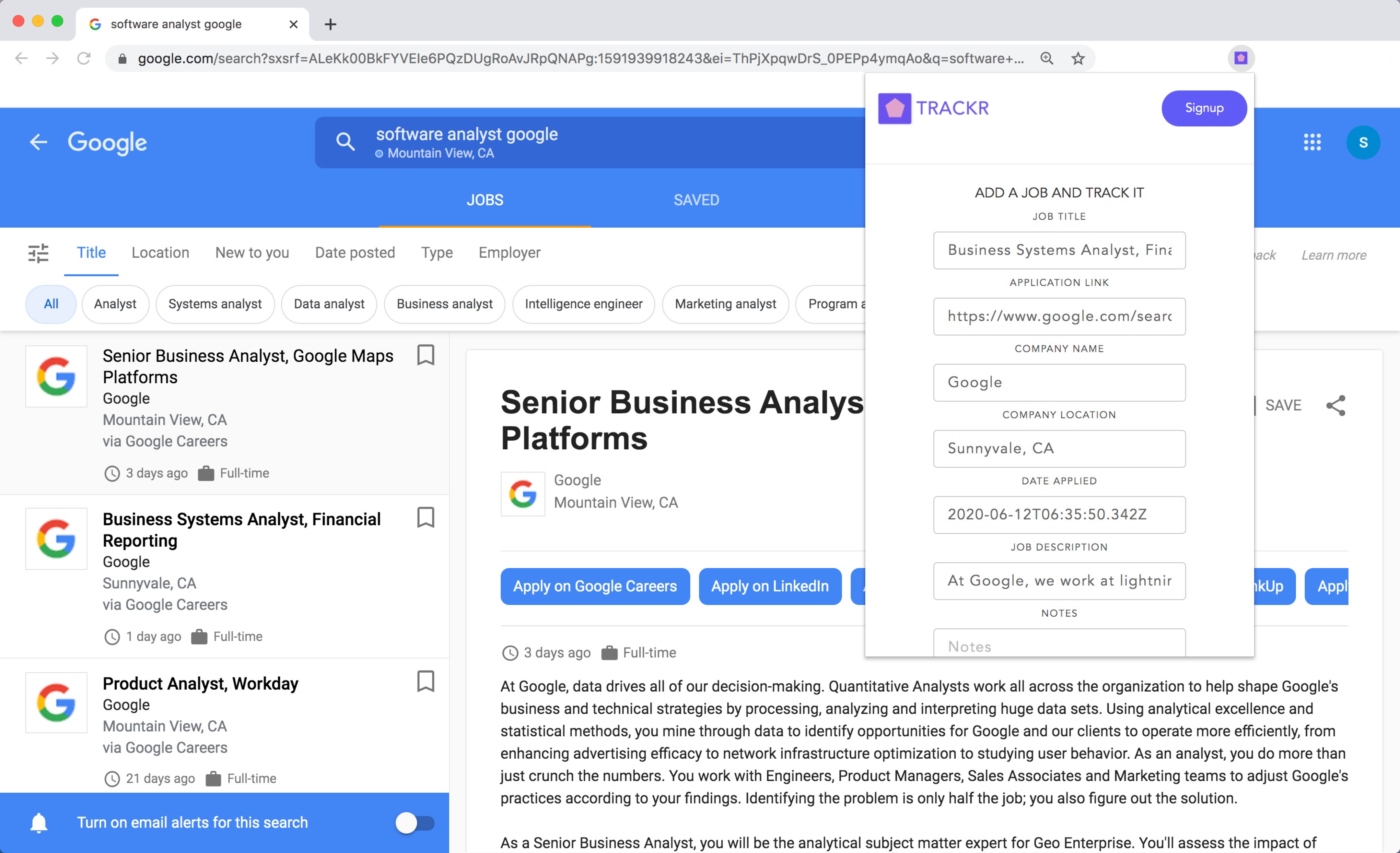 Job Trackr gallery image