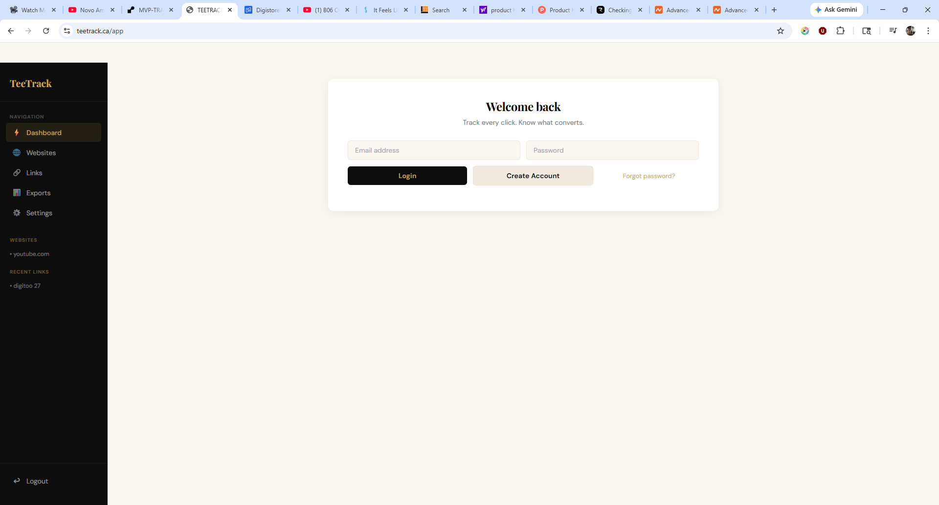 TeeTrack gallery image