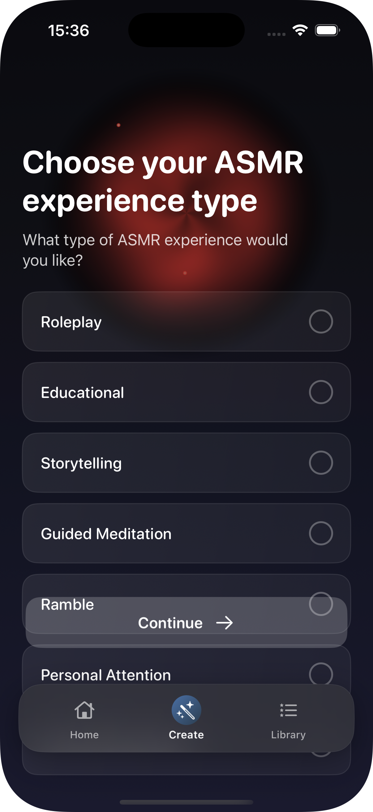 Meditazioni AI - ASMR personalizzato con alimentazione AI, storie del sonno e meditazioni media 1