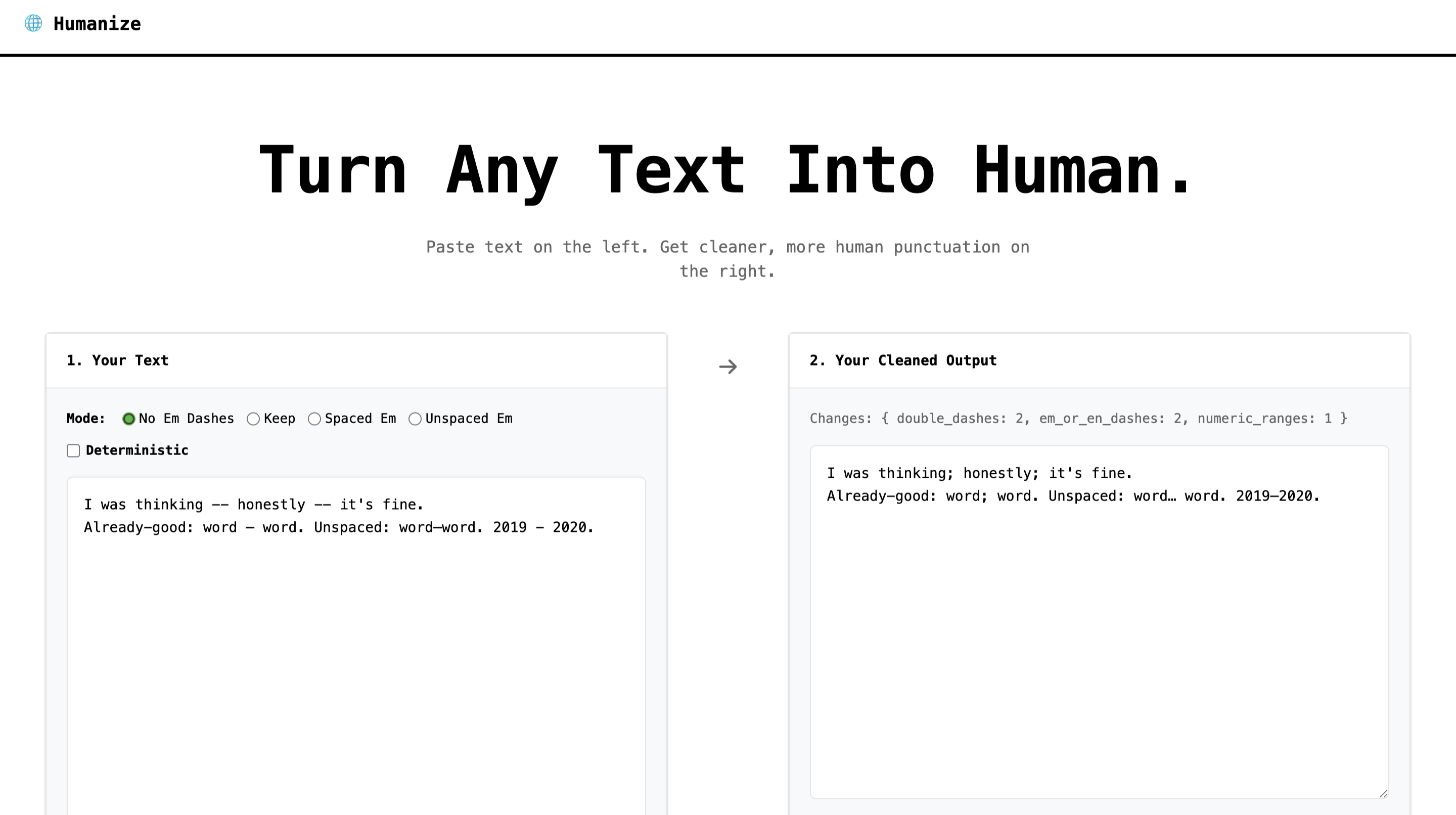 Humanize gallery image