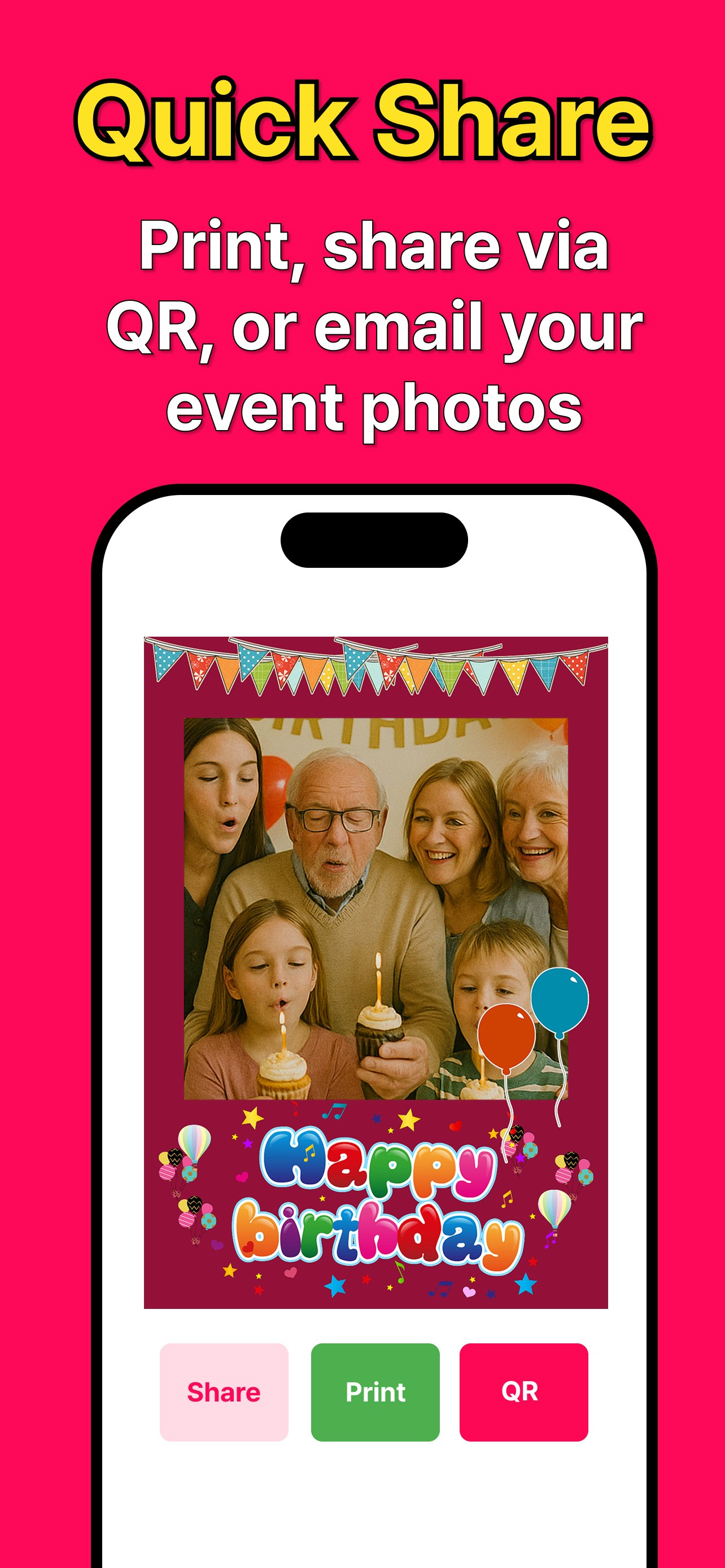 Flinzy _ Photobooth Event Camera App gallery image