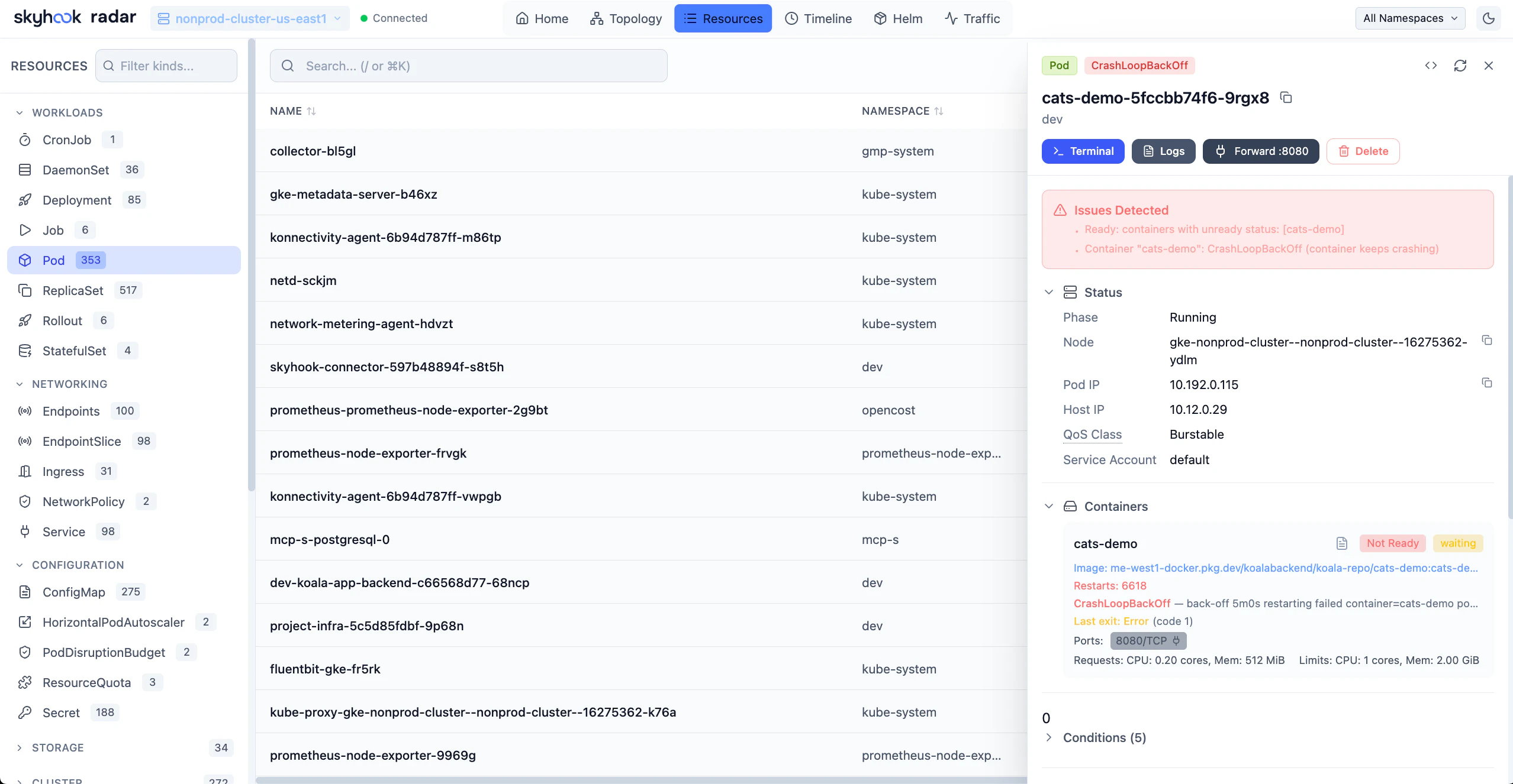 Radar screenshot 3
