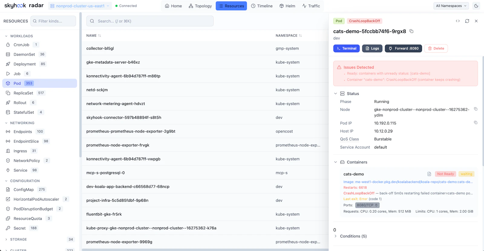 Radar screenshot 3