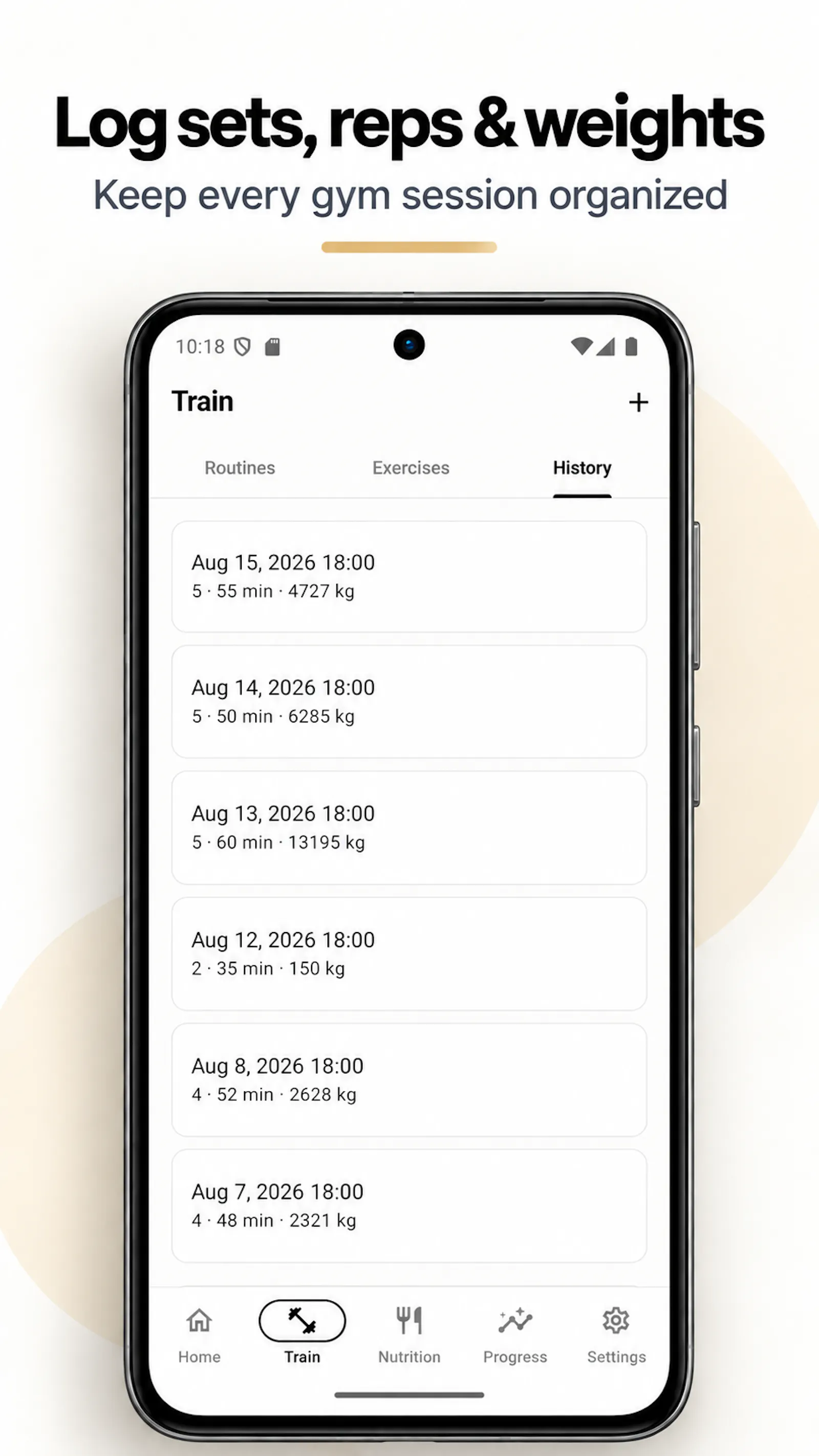 Gym & Macros: Workout Tracker screenshot 6