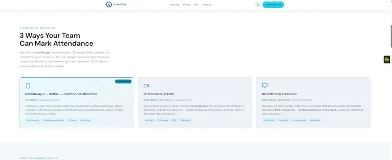 Axix HCM screenshot 6