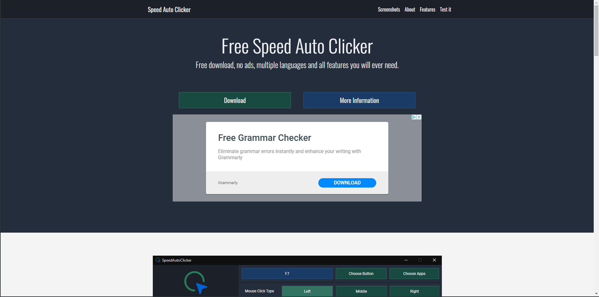 Speed Clicker - Download & Review