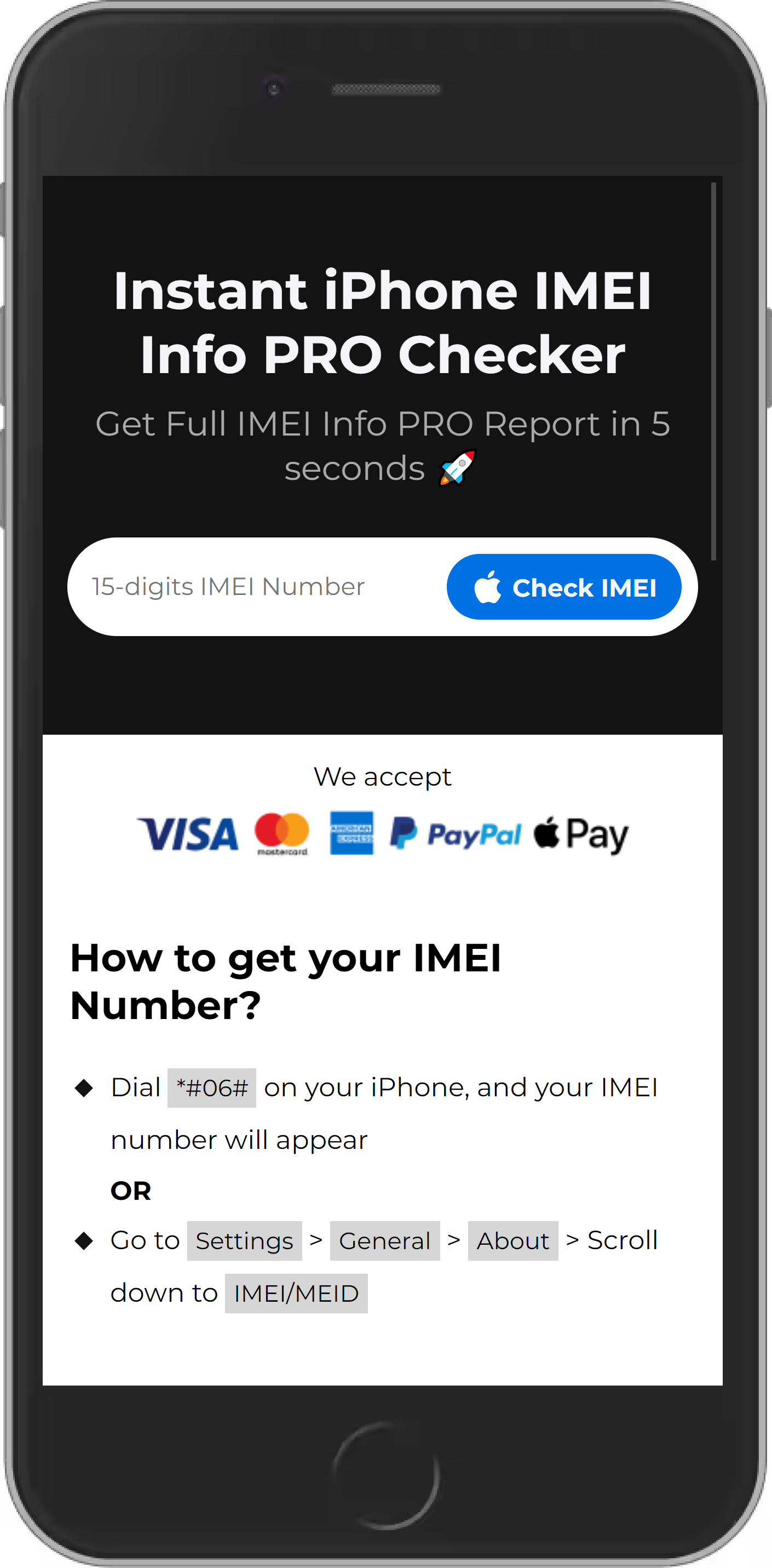 iPhone IMEI Checker gallery image
