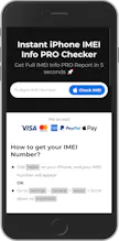 iPhone IMEI Checker gallery image