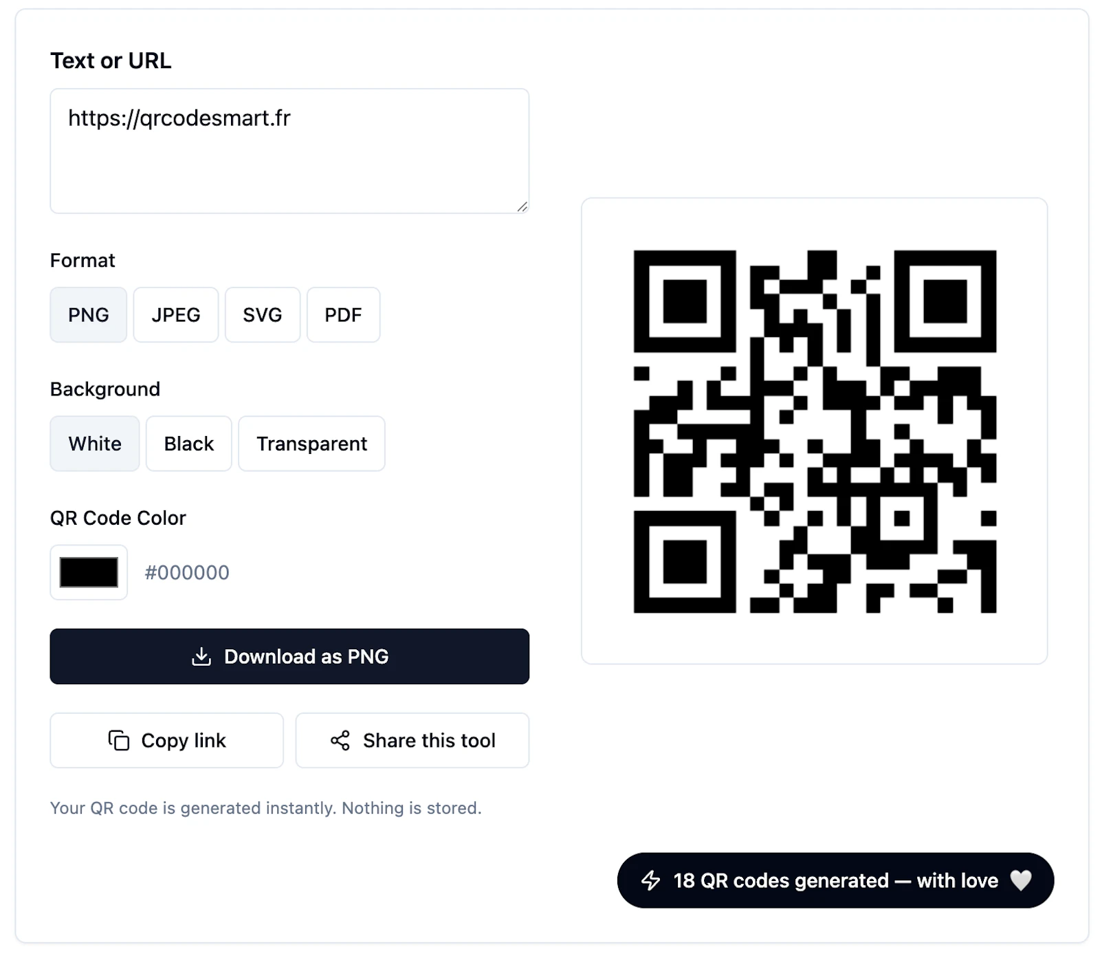 QR Code Smart screenshot 2