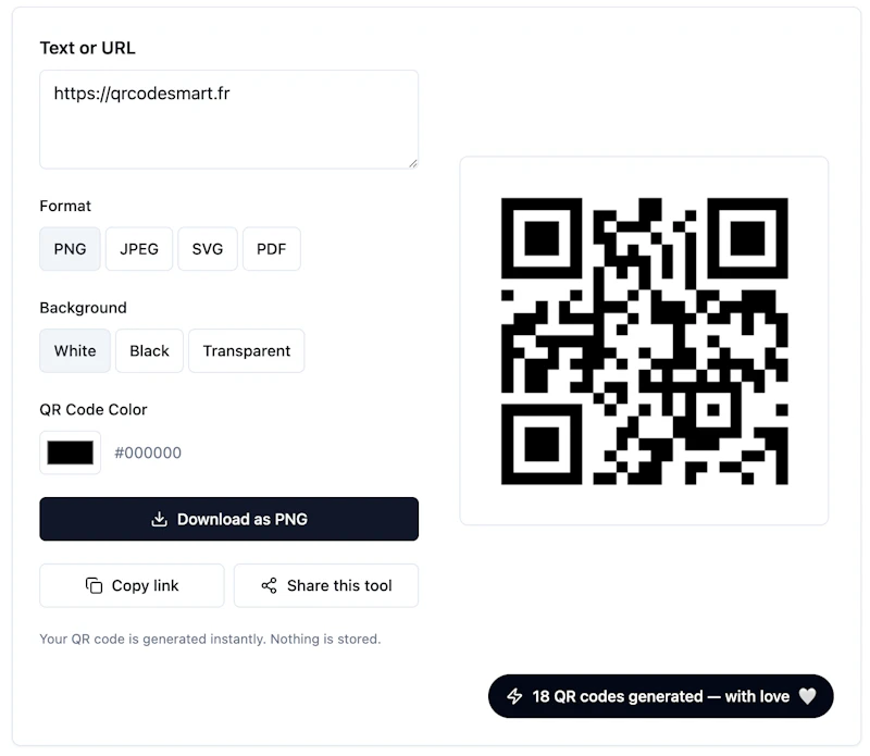 QR Code Smart screenshot 2