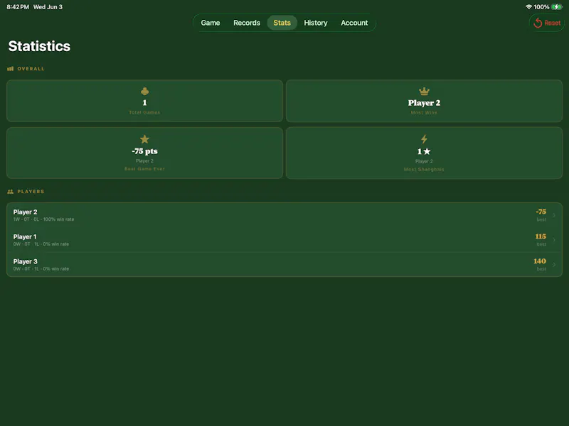 Shanghai Scorekeeper screenshot 4