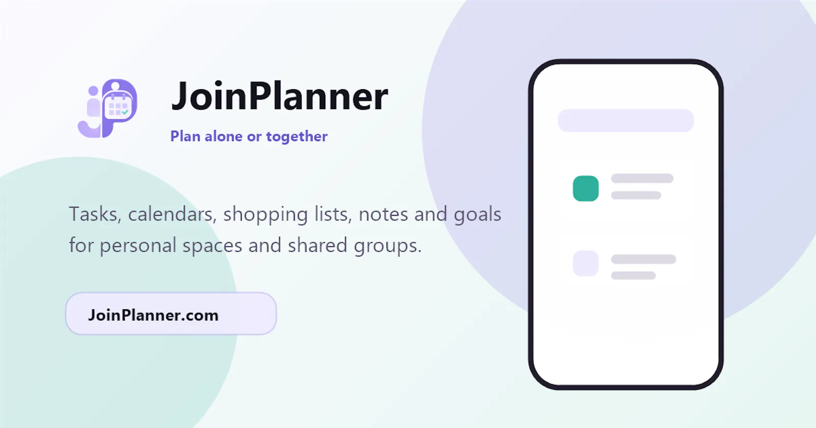 JoinPlanner screenshot 1