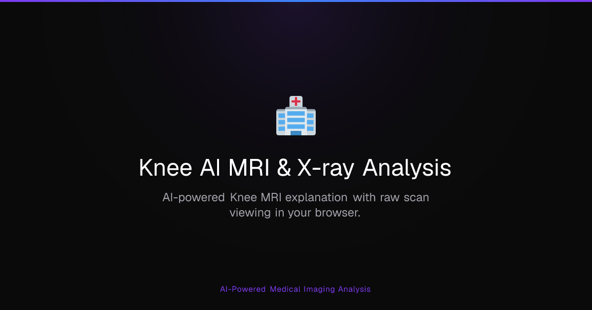 Analyze My Knee gallery image