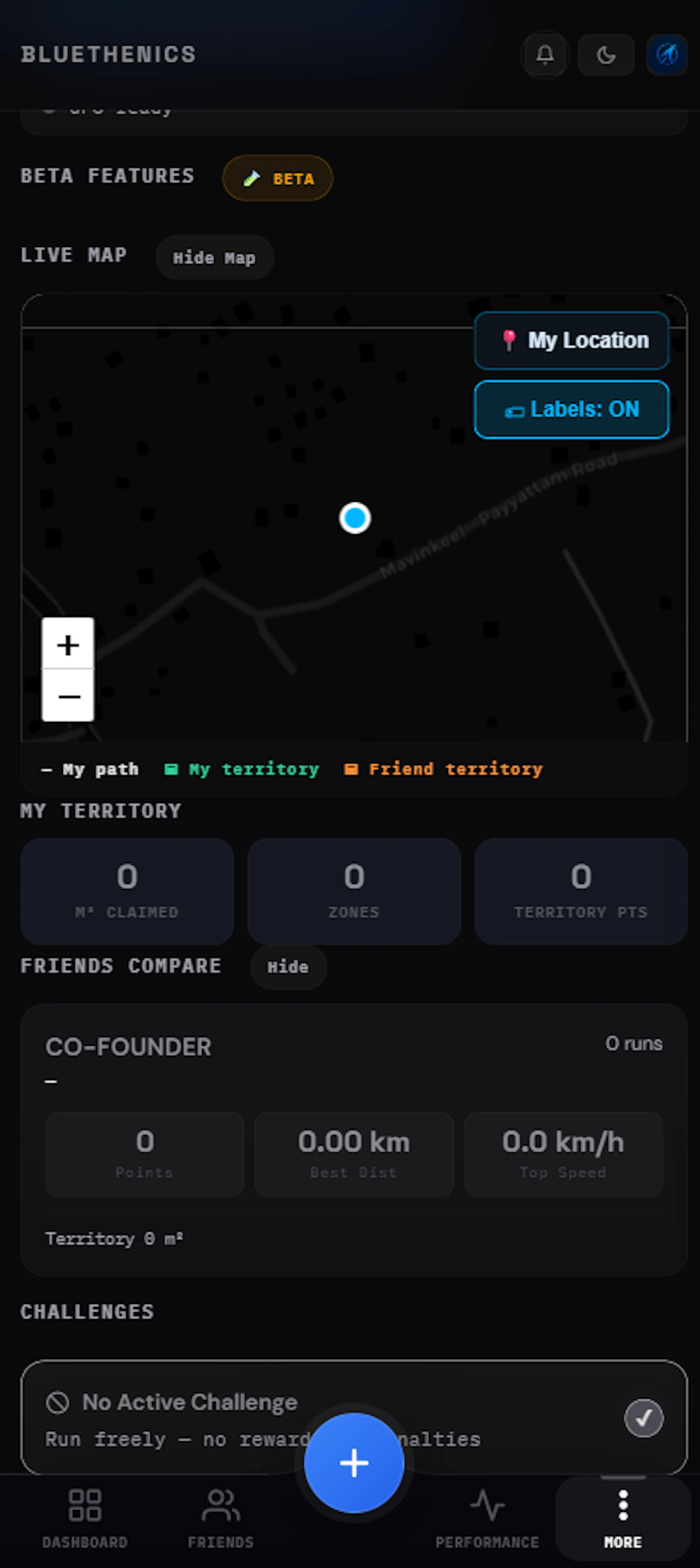Bluethenics screenshot 1