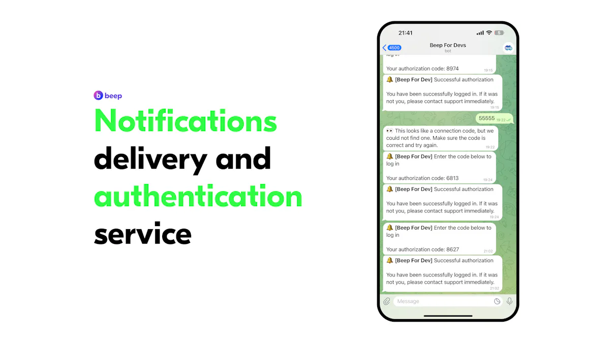 Beep - Notifications & Authentication