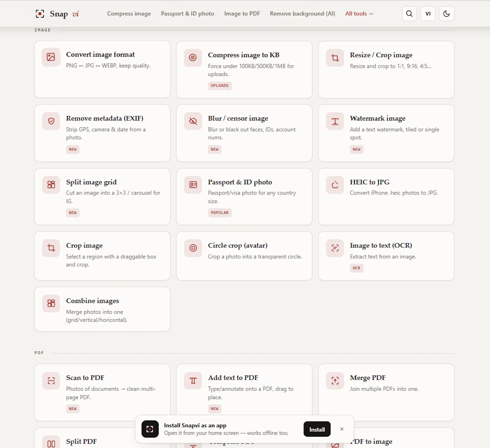 Snapvi screenshot 4