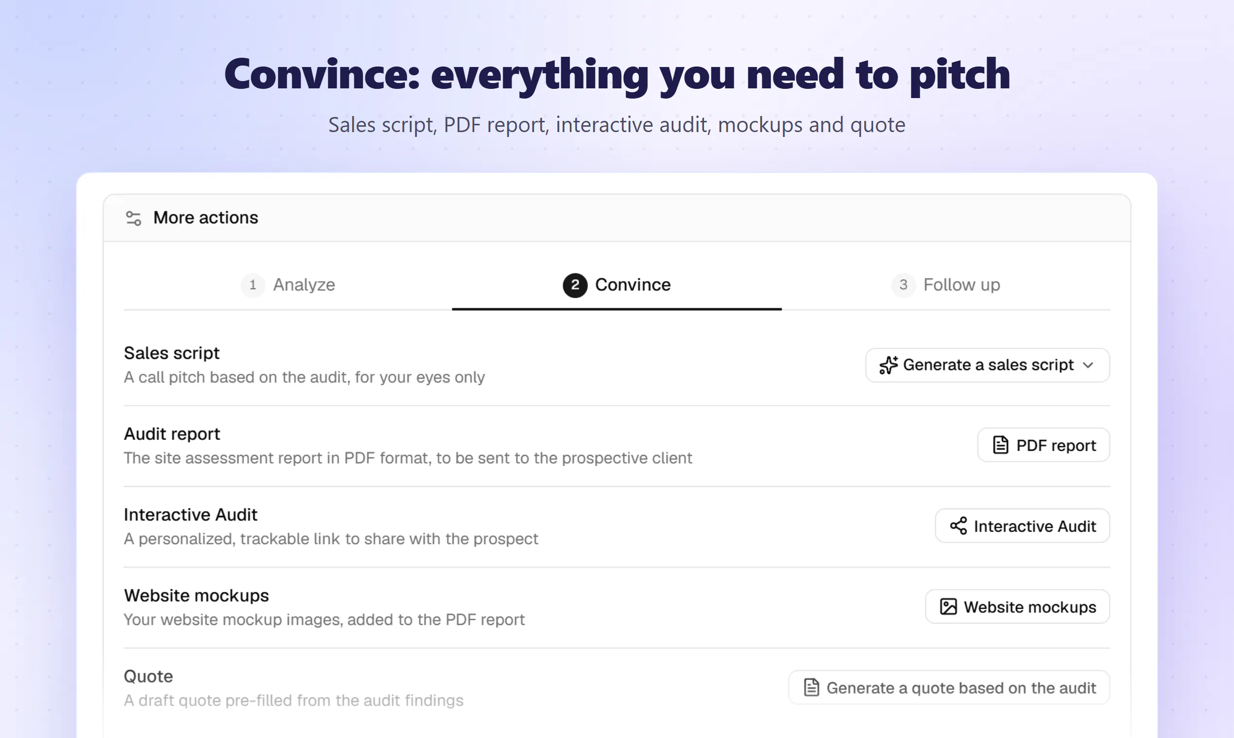 SpotBiz — Prospecting for web agencies gallery image
