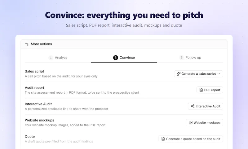 SpotBiz — Prospecting for web agencies screenshot 7