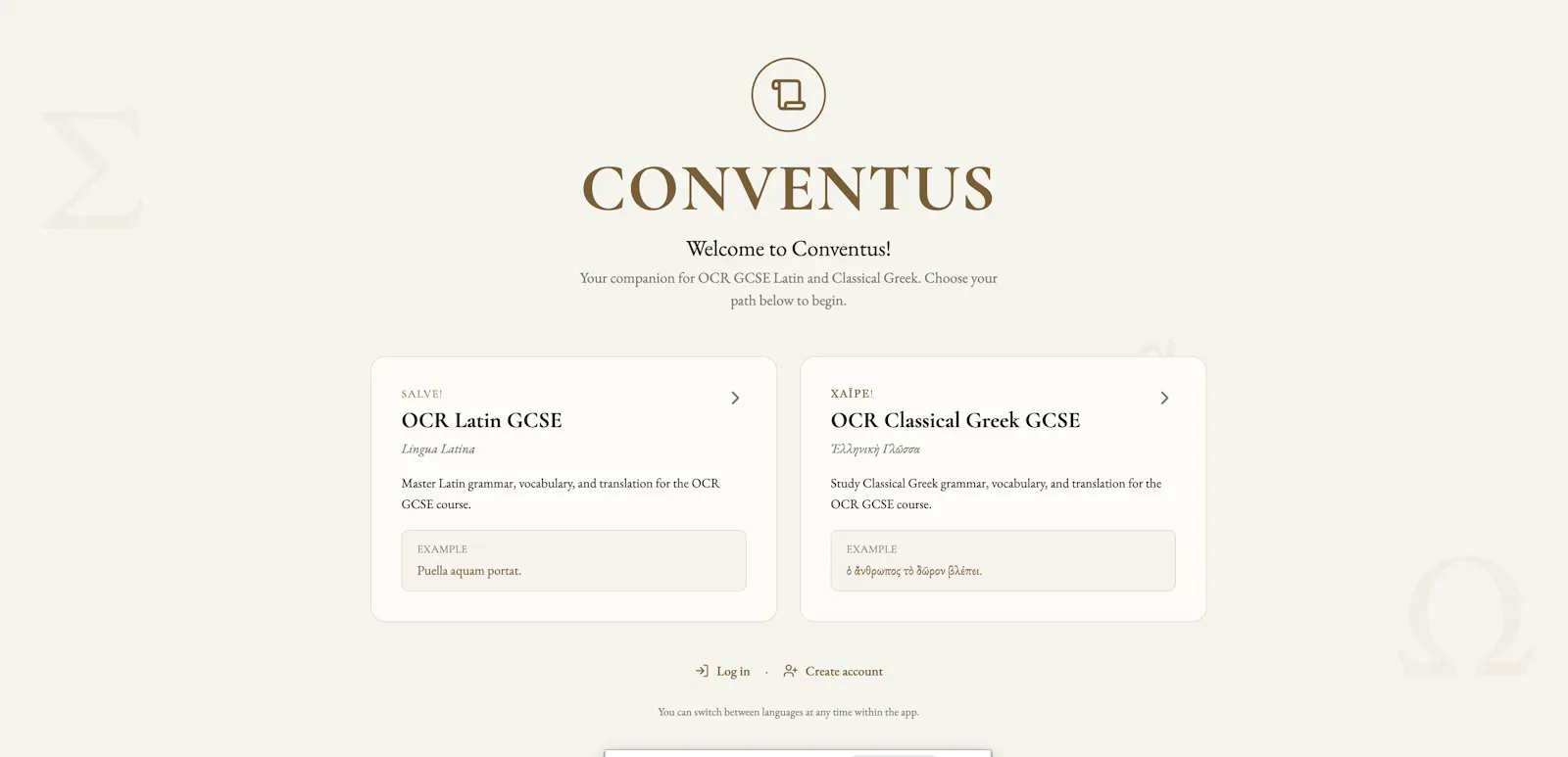 Conventus screenshot 2