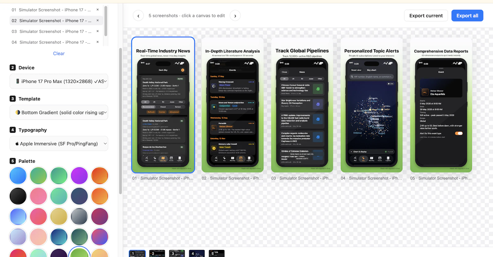 App Store Shot Workshop screenshot 3